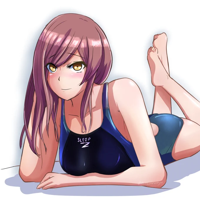 大崎甘奈の市民プール万歳 #大崎甘奈 #シャニマス  #イラスト 