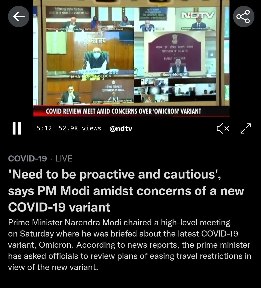 deekshue's tweet photo. @niostwit @sabtv @PTI_News @dpradhanbjp @EduMinOfIndia @Annapurna4BJP @Drsubhassarkar @ani_digital @PMOIndia @cbseindia29 @ncert since ya'll listen to the pm how about this he himself says that we shld stay safe bcuz theres a new variant of COVID now how abt that https://t.co/oIO3E51yzm