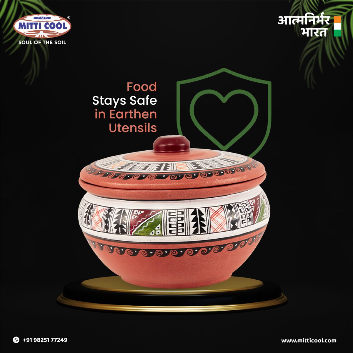 Clay serving pot #mitticool #earthenware #environment #product
#Earthenware #Beneficial #EcoFriendly #AtmanirbharBharat #Vocal4local #HealthyIndia #MakeInIndia #MansukhPrajapati #Mitticoolrajkot #mitticoolmorbi #mitticoolthangadh #mitticoolsurat