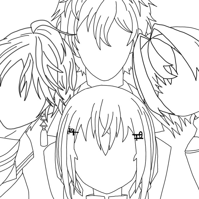 4人描くのしんど 