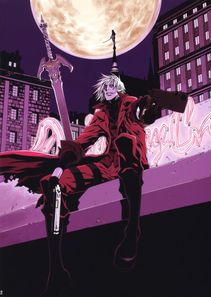 Cover art variant from the DMC1 Novel 📕
#DevilMayCry