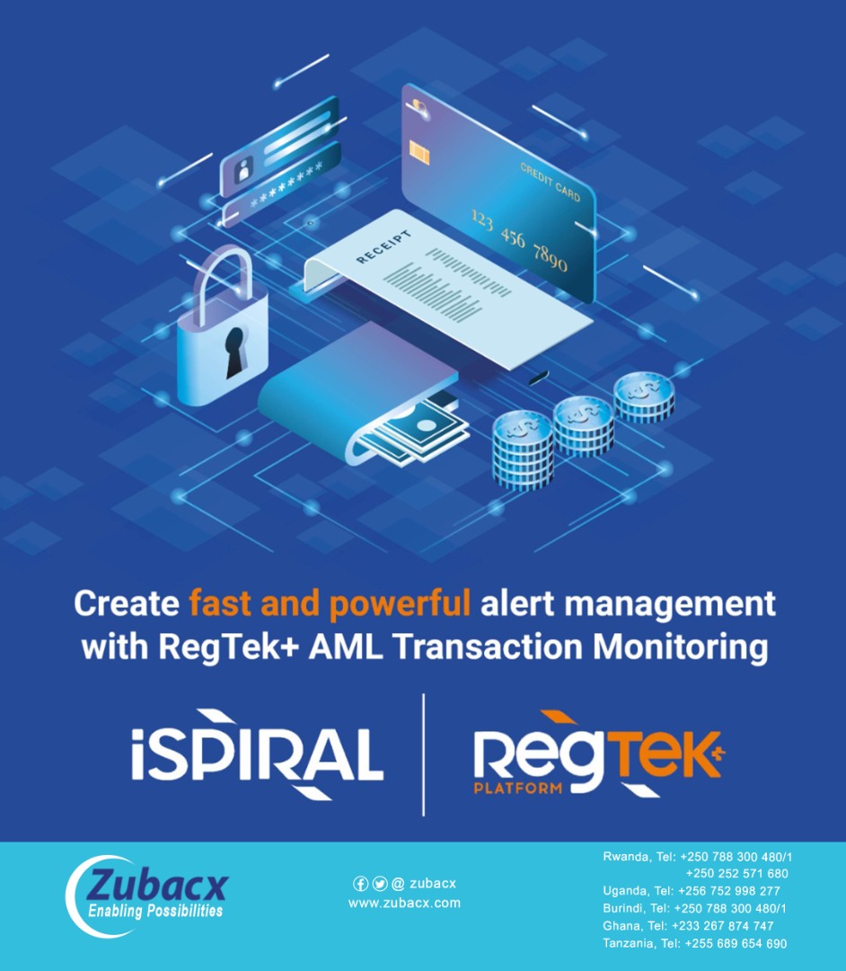 ZubaCx's tweet photo. Utilise a fully holistic review of customers activity to your transaction monitoring processes. RegTek+ can transform your compliance operations!
#transactionmonitoring #customeractivity #regtech #compliance #RwOT #KOT #UOT #Tanzania #Burundi https://t.co/dJx0uFrkuQ