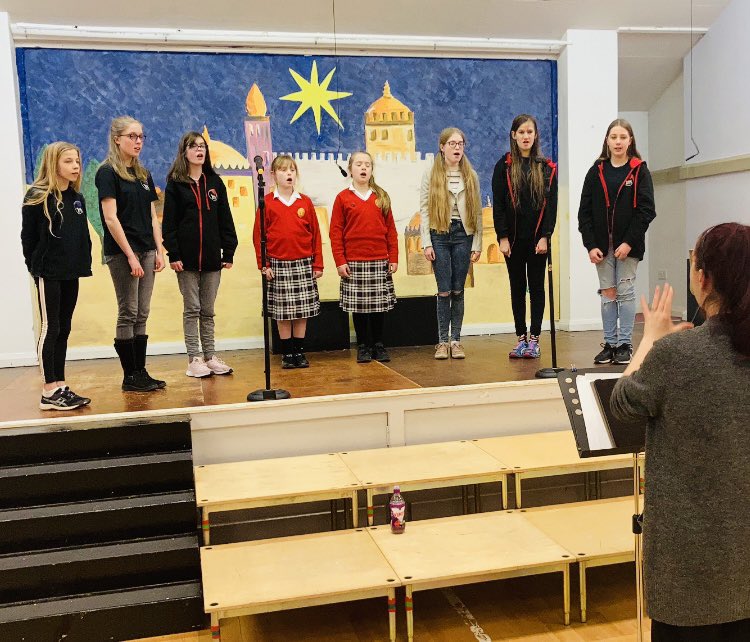 Just 1 week to go until our Christmas Performance and both choirs are working incredibly hard. We are so proud of you all. Thank you for always arriving at rehearsals with such amazing energy and positive attitudes!! It’s a joy working with you.