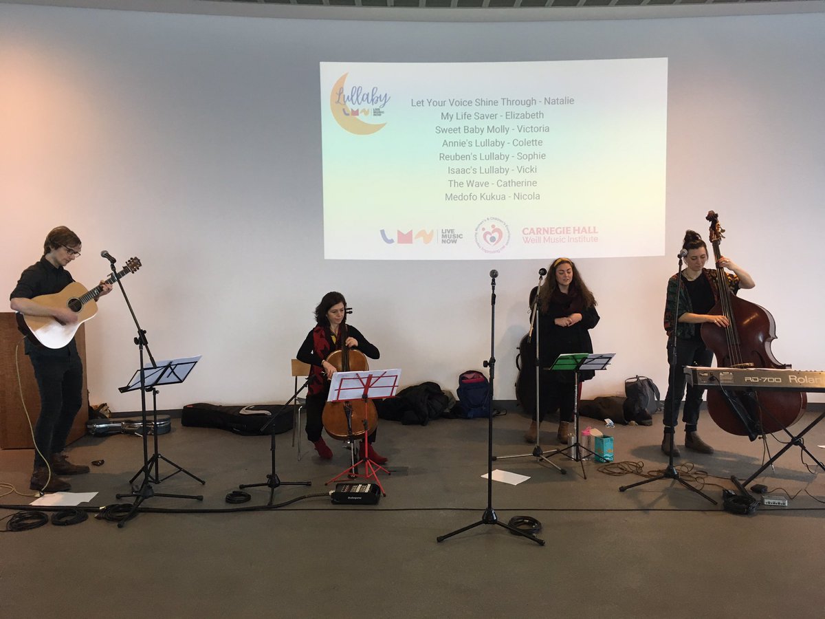Excited for our first @LiveMusicNowUK Lullaby concert this morning in #Liverpool @NML_Muse performing 8 new songs. #LullabyProject @Improvingme1 #BabyWeekCM21