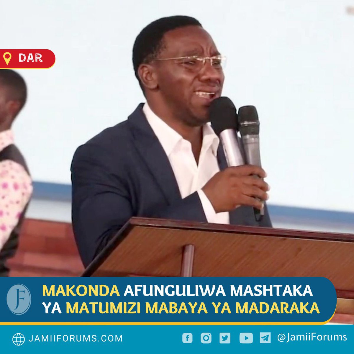 Aliyekuwa Mkuu wa Mkoa wa Dar es Salaam, Paul Makonda amefunguliwa kesi kwa tuhuma mbalimbali ikiwemo matumizi mabaya ya madaraka

> Kesi hiyo inatarajiwa kuanza kusikilizwa Desemba 3, 2021

Soma jamii.app/Desemba3

#JFLeo