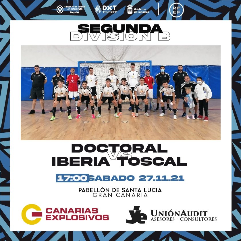 IberiaToscal's tweet photo. HOY JUGAMOS | 2B

2. @Garoe21
3. @Aleeherreraa3
4. @Ivanlor0
5. Octavio
10. @Ar19Mauro
13. @JosueCancio013
16. Antonio
17. @FelipeVR7
21. @alfredolafee_
23. Edu "Fly"
27. @juanan77_93

🕔 17:00
📍 Vecindario

PREVIA🗞️⬇️
https://t.co/7w4MHP2iGc

DIRECTO📹⬇️
https://t.co/vb9midhpsm https://t.co/ycTxegOpnK