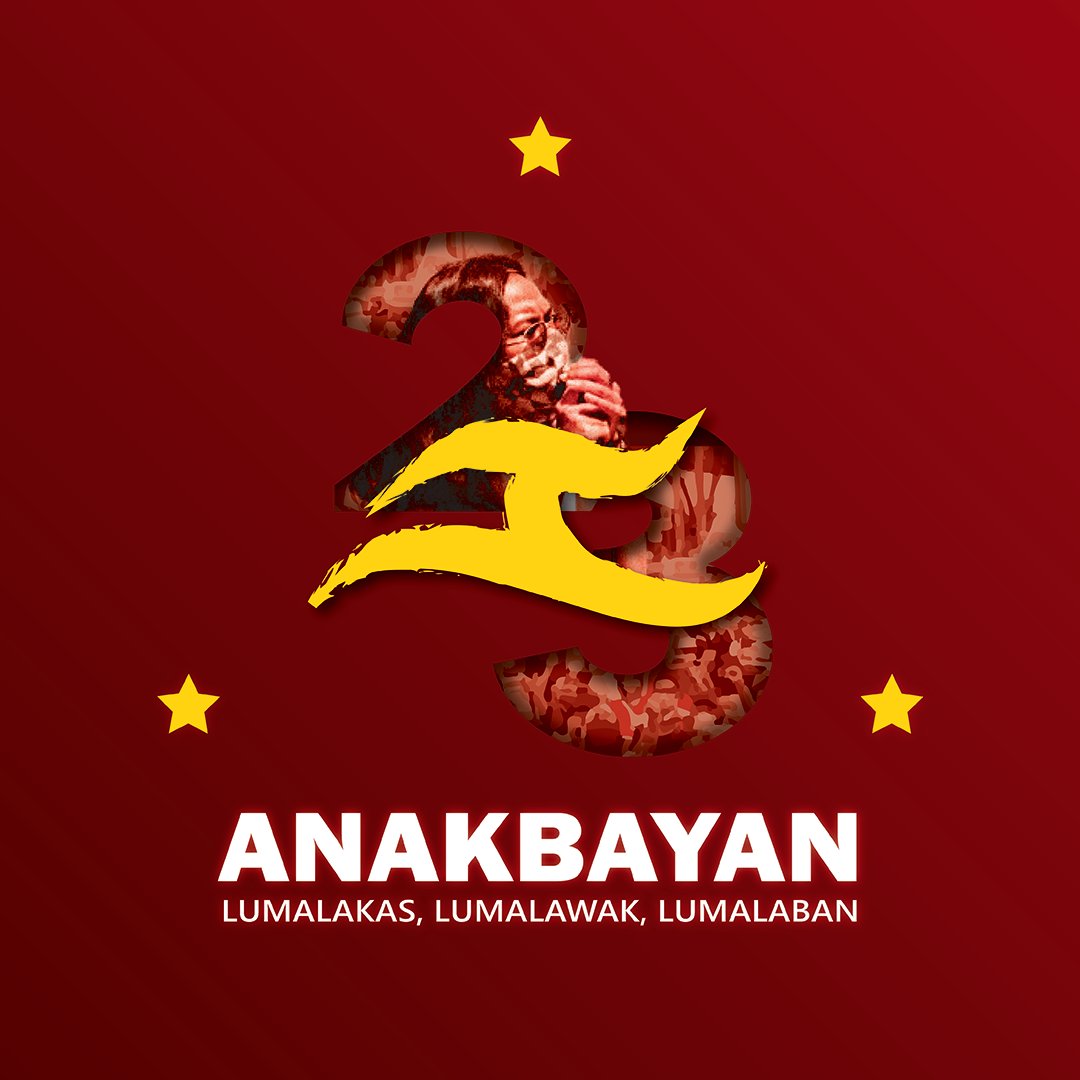 Ipagpapatuloy natin ang militanteng tradisyon ng kabataang Pilipino sa pakikibaka para sa kabuhayan, karapatan, at pambansang demokrasya! 

Salakayin ng laksang opensiba ng mamamayan ang kasuklam-suklam at abusasong rehimeng Duterte! 

#Anakbayan23