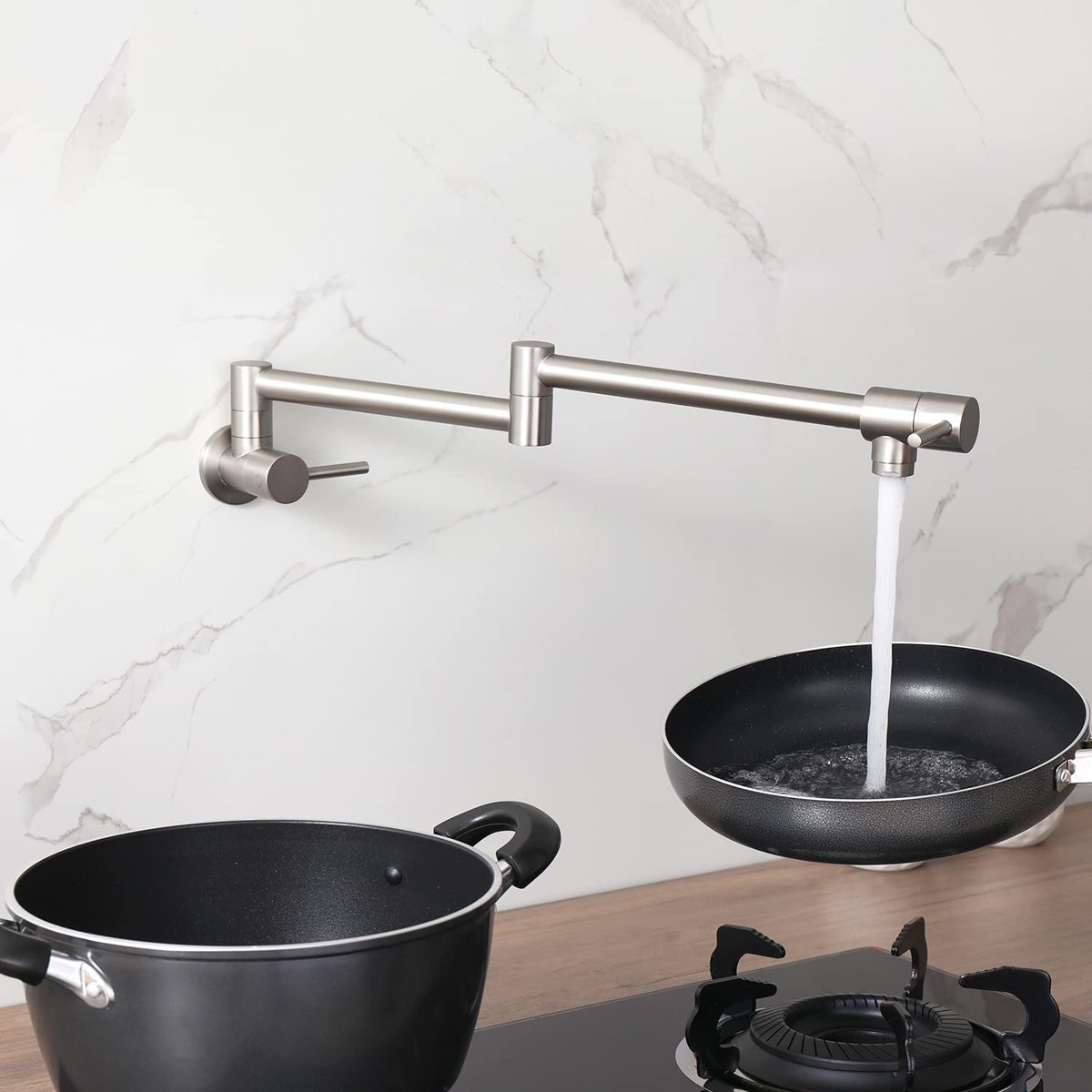 yasfel_us's tweet photo. #potfiller
It is specially designed for filling pots with stew, pasta and soups, or to add water in your cooking. You can do all in one station rather than have to keep on going to the sink to fetch a large, heavy pot of water. https://t.co/sCB4golsEI