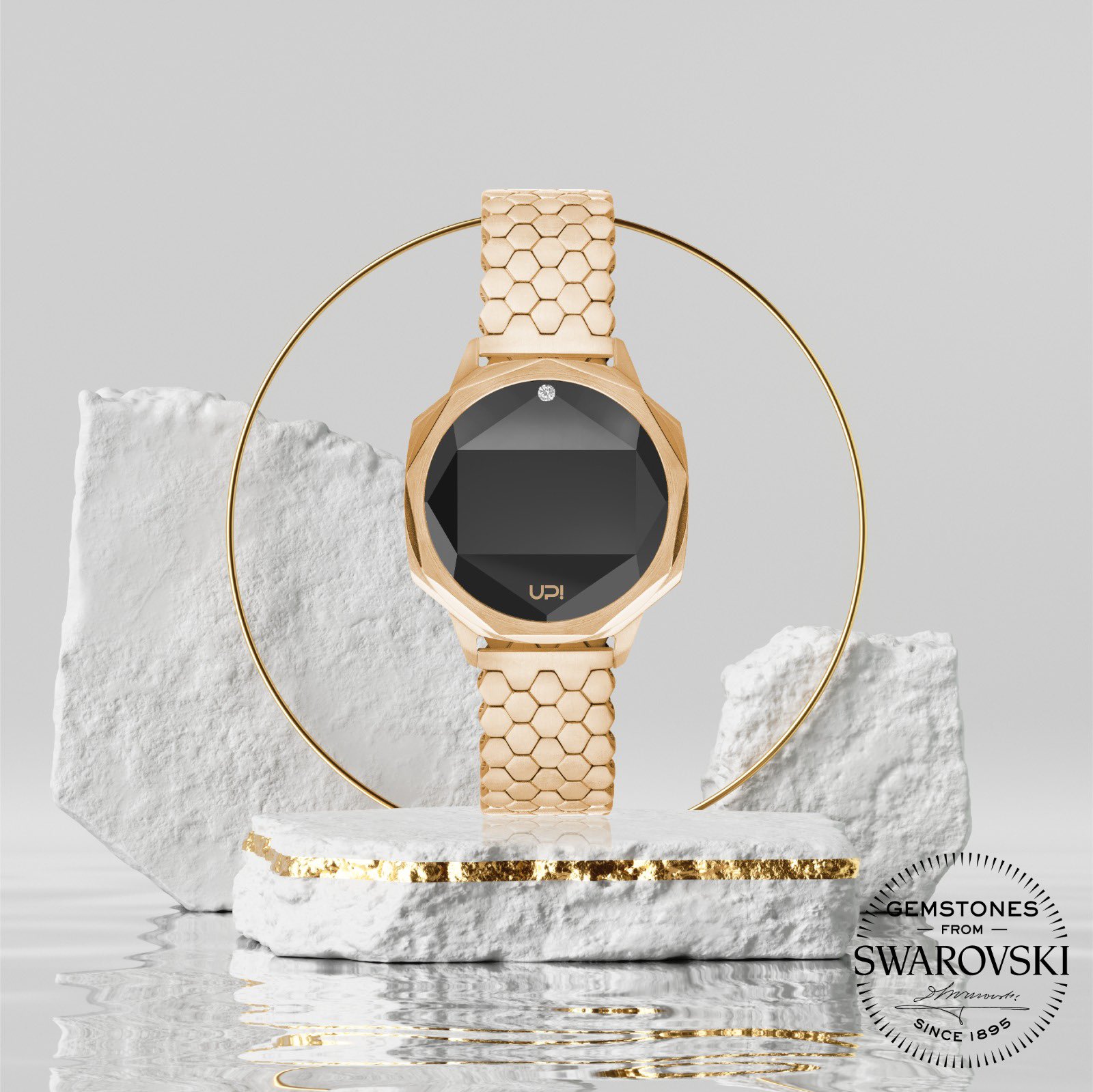 Up watch outlet iconic one swarovski