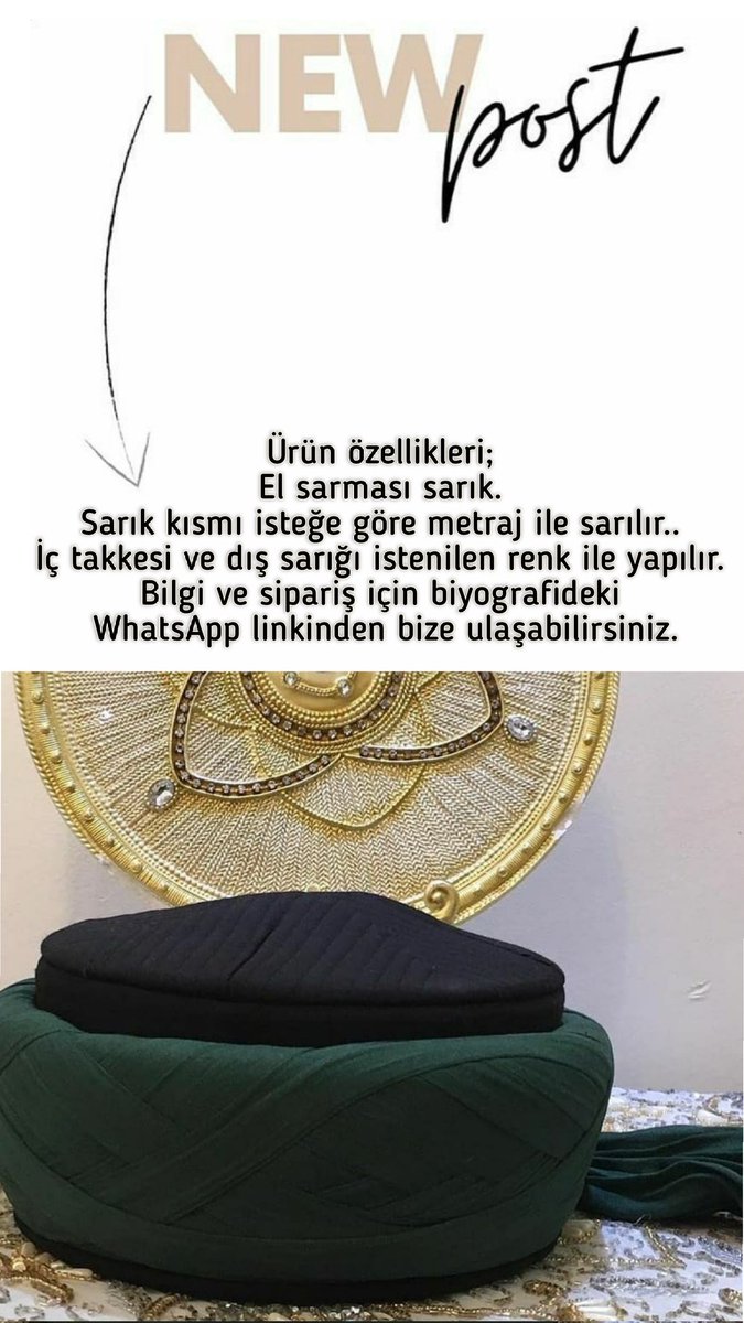 #sarık #imamsarığı #imam #hafız #müezzin #takke #umre #sarıktakkesi #medrese #dinihediyelik #mekke #medine #hoca #diyanet #diyanetişleribakanlığı #fyp #keşfet #kurankursu #sarıktakkemodelleri #ınfluencer #blogger #çelikörgü #cübbe #şalvar #çarşaf #çarşafışerif #konyatakkesi