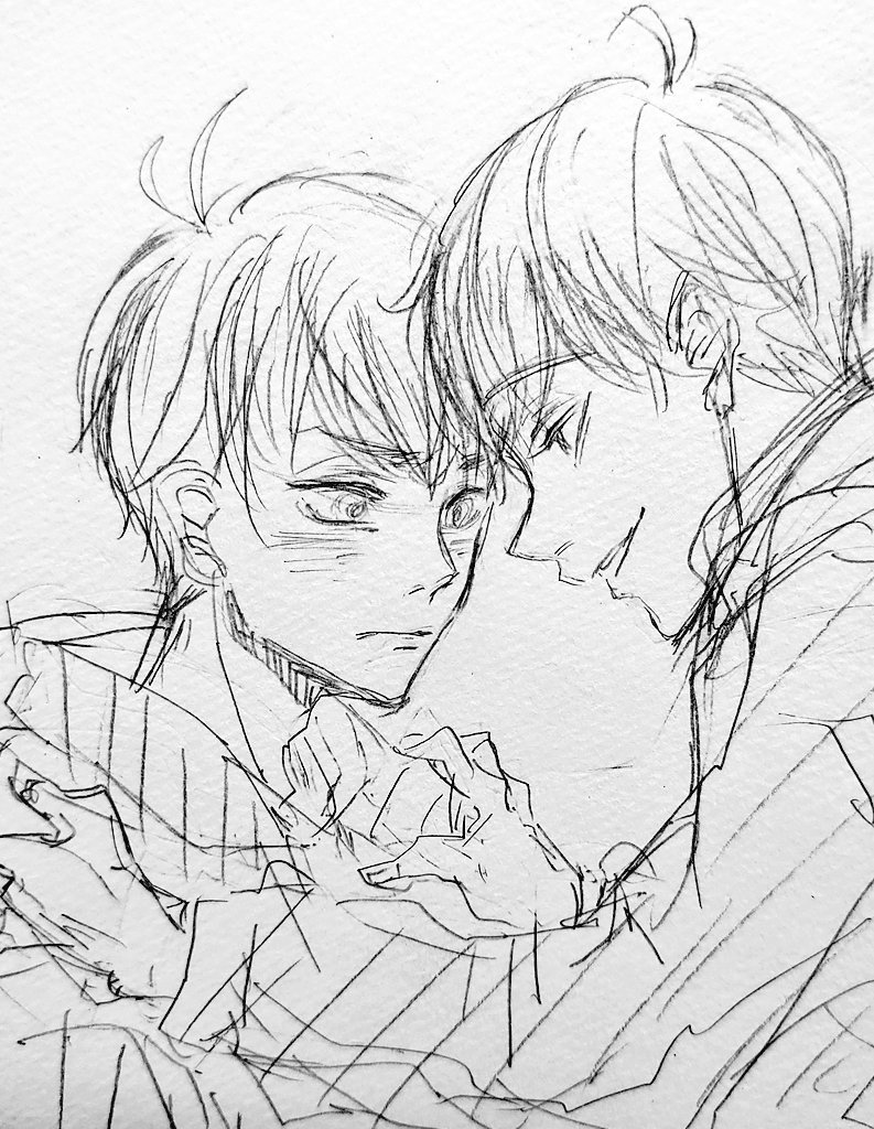 久々に、おそカラも描いてみよう〜!!ってなったんだけど……私…どうやって描いてましたっけ!!?
なんだこの絵は(笑) 