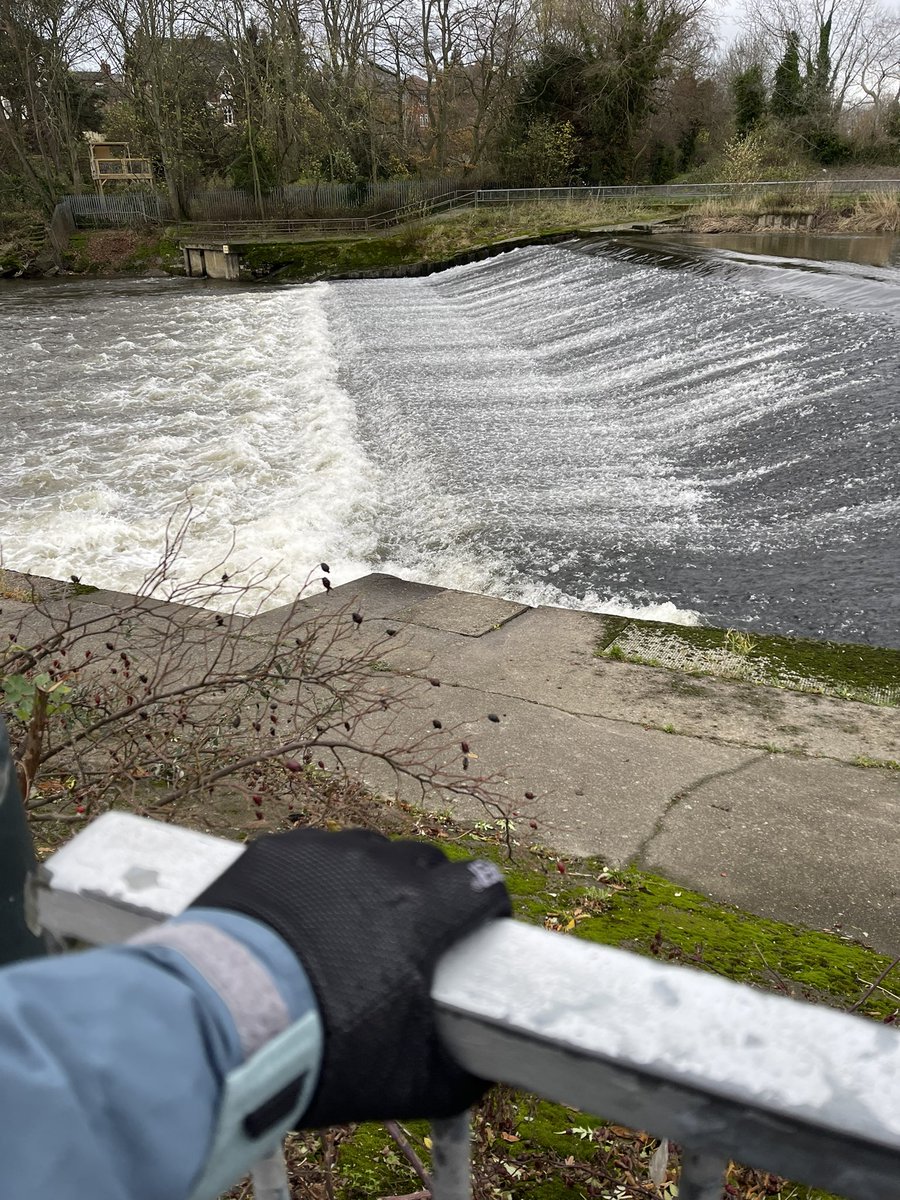 jakeahess's tweet photo. #NovemberPushUpChallenge 
Month target➡️3000=100 x30days
Day27✅300to go
Lots of support options today: chose the weir as it was less weird to do push-ups there! 
#ChooseUrSupportAndPushUp https://t.co/YEQCtTh4aB