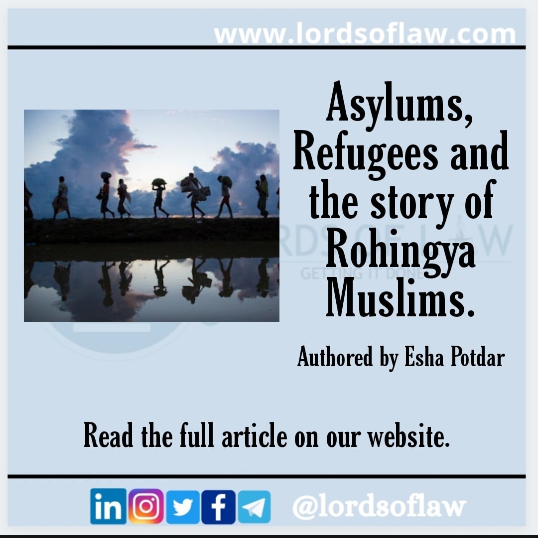 LordsOfLaw's tweet photo. The story of Rohingya Muslims, authored by @EshaPotdar 

Read the full article on our website.

#Rohingyas #refugees #muslims https://t.co/nqRRjGqwcj