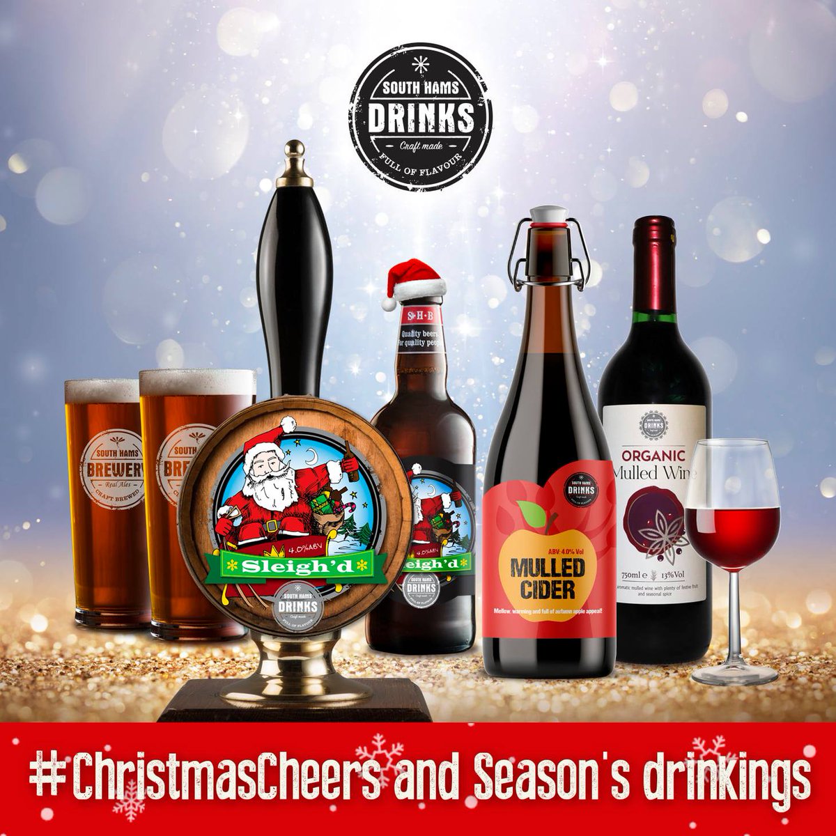 Get your festive feeling going with a warming, lightly spiced &amp; fruity glass of the seasonal specials from <a href="/SouthHamsBrew/">South Hams Brewery</a> Check out their stand at the Christmas Shopping Fayre Westpoint, Exeter right now.  Tickets available online or cash at the door.
christmasshoppingfayre.com