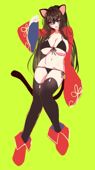 手癖で描くのか顔がかわる～～!!
チャイにゃ🐈 