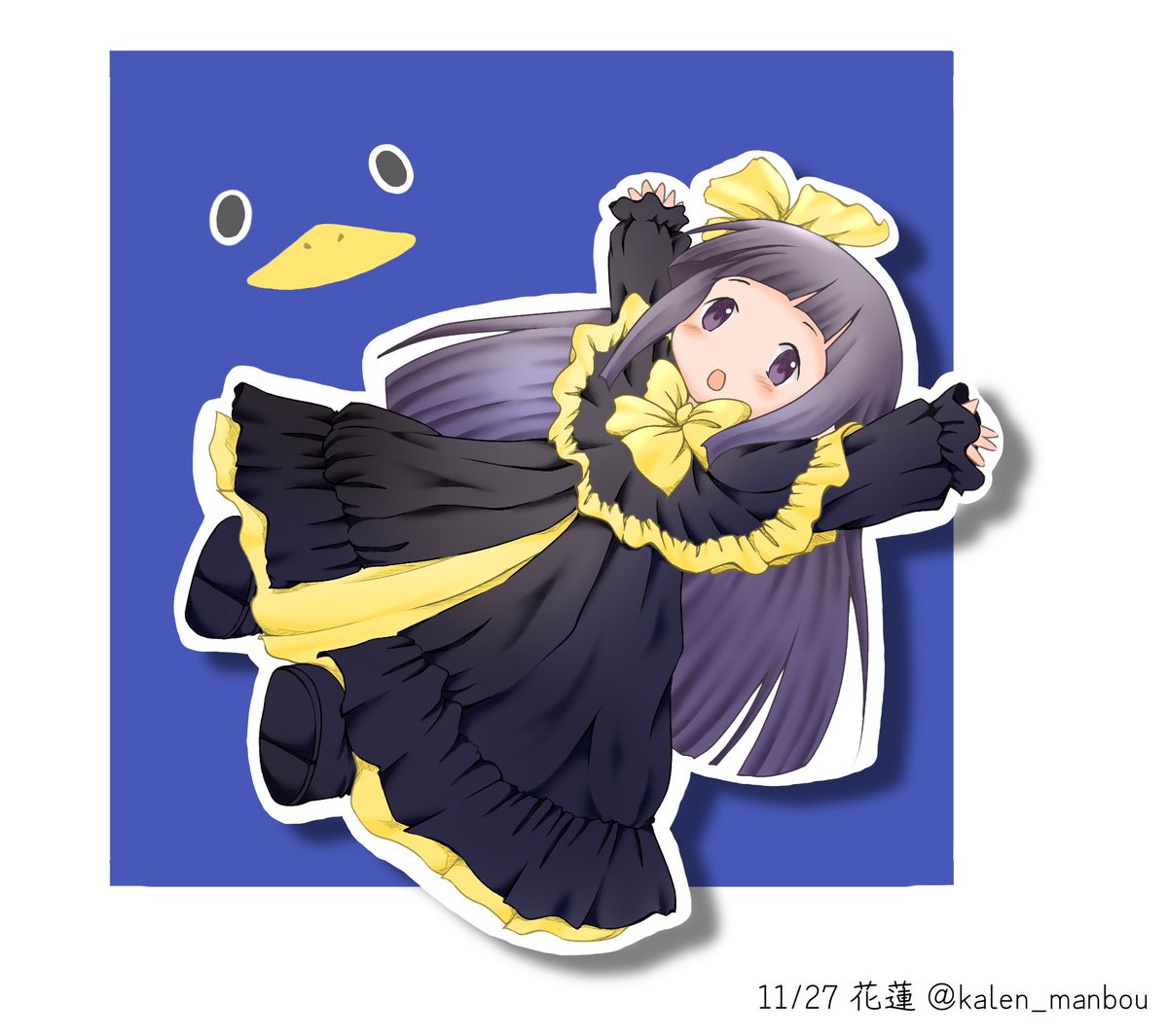kalen_manbou's tweet photo. 最近全ぽこんPTをつくる為に育成頑張ってる
フリフリドレスにぱっつんロングがとてもかわいい
#ディスガイアRPG https://t.co/6kRlMyj4oo