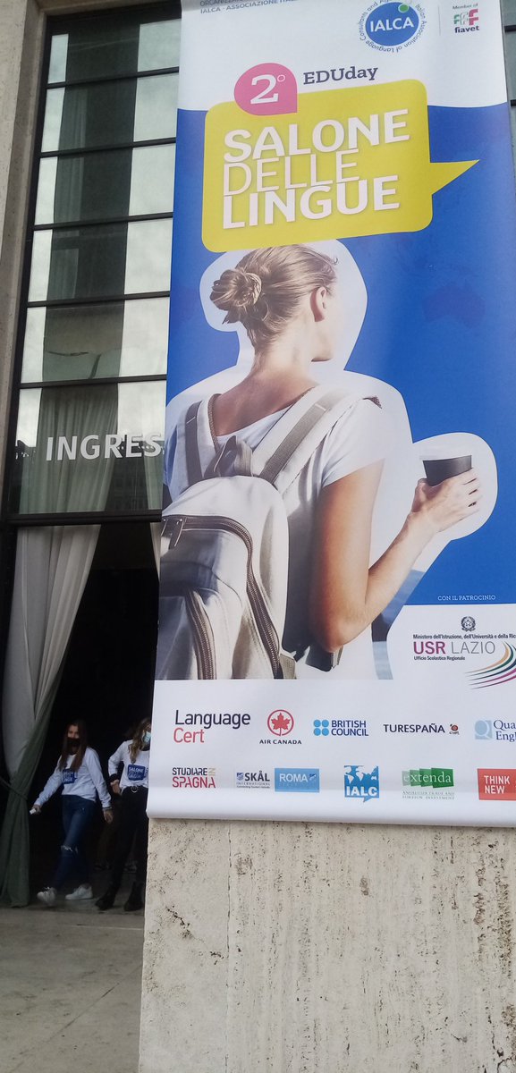 SpagnaInItalia's tweet photo. La #Spagna presente al #salonedellelingue @IALCA_felca di Roma, per presentare l'offerta di turismo idiomatic. Vieni a trovarci e conosci la Spagna. #timeritilaspagna @Turespana_ https://t.co/acMQWGZdpY