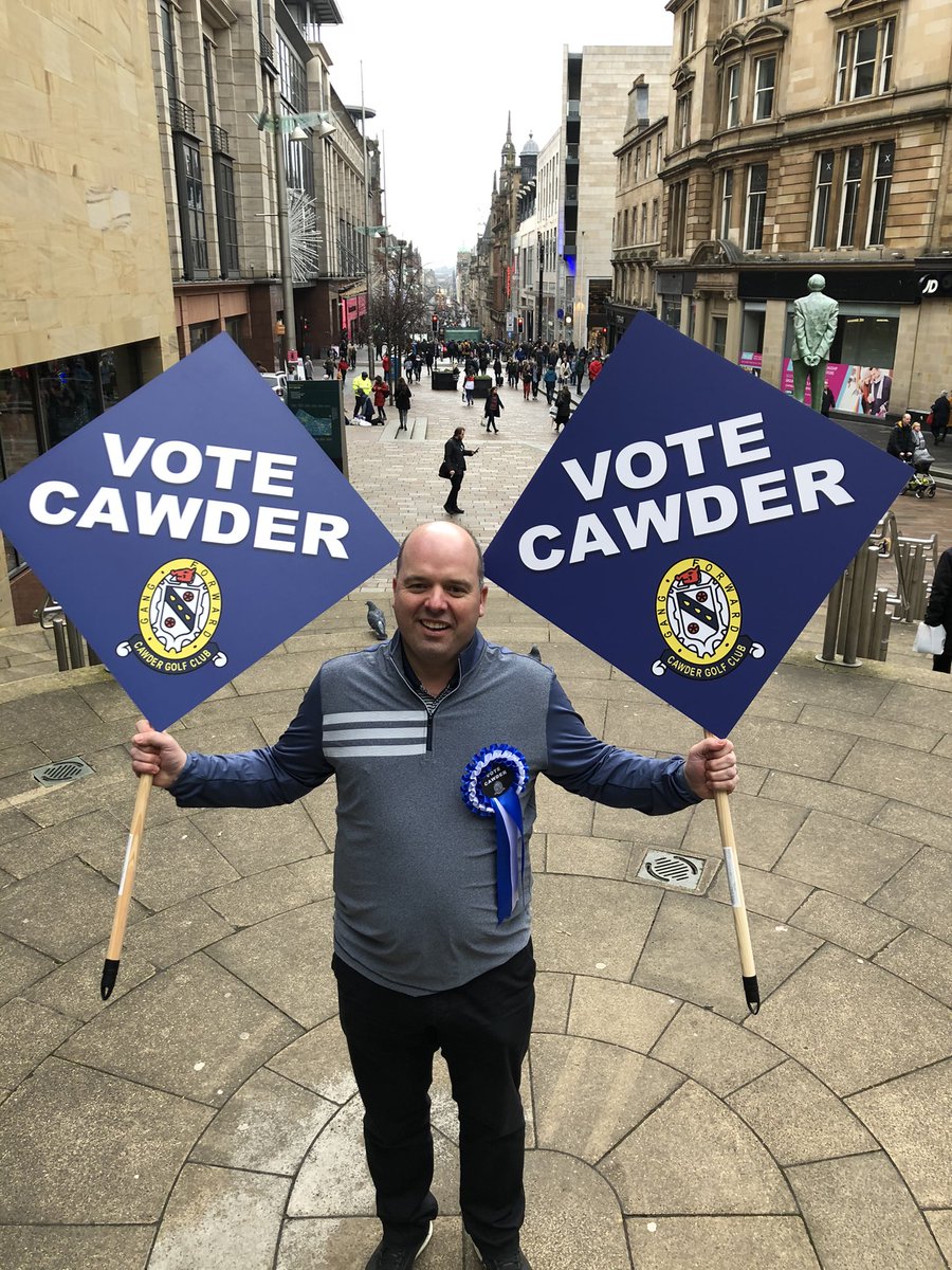 GordStewartGolf's tweet photo. 2 years on and given the effect of Covid-19, the message of showing support to small businesses means more than ever #shoplocal #shopproshop #votecawder https://t.co/mhCvRcebxt