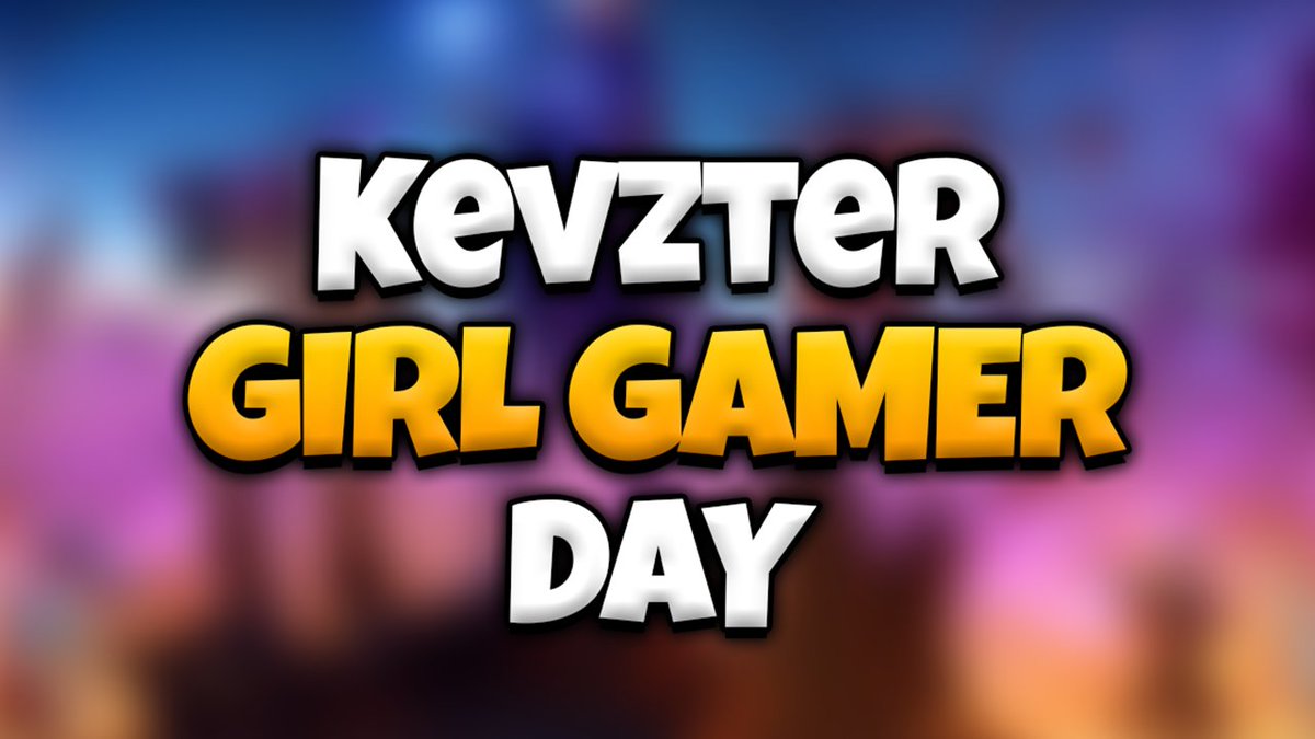 Kevzter92's tweet photo. Alright Twitter! Så under December nu skall jag testa ett koncept/event vi pratat om länge och det är "Kevzter Girl Gamer Day". Ett stream event under en helg där vi kommer dedikera 1 stream till att främja och ge tjejer som gamear lite mer uppmärksamhet och fokus. https://t.co/Qyh0yuDoLL
