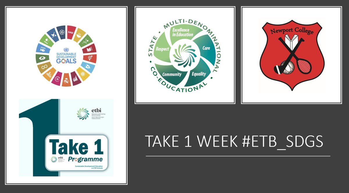 NewportCollege's tweet image. This week is #TAKE1WEEK and we are highlighting #Sustainability and sharing the work going on in our classrooms. #1Lesson #1SDG #1Class

@NewportCollege understands the importance of teaching and learning about Sustainable Development.