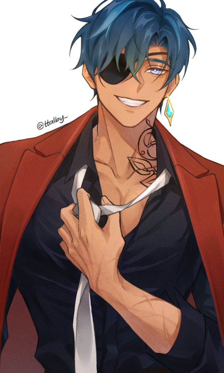 kaeya with short hair 
#原神 #Kaeya #GenshinImpact