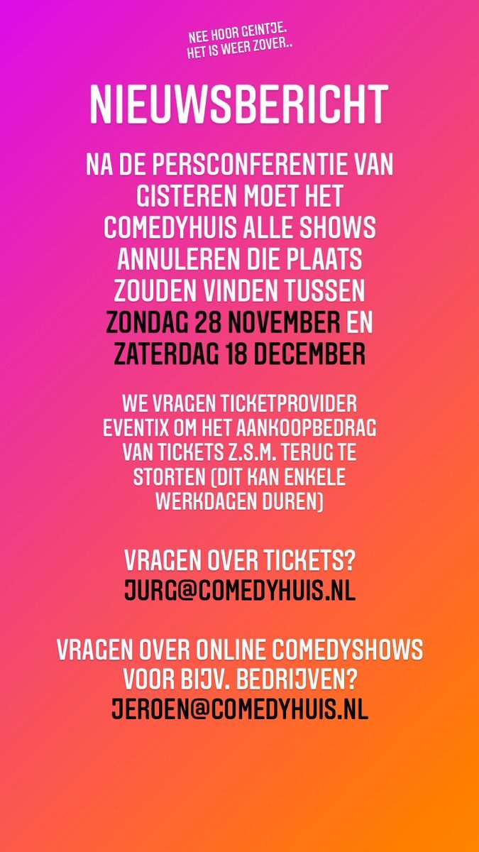 Comedyhuis tweet media