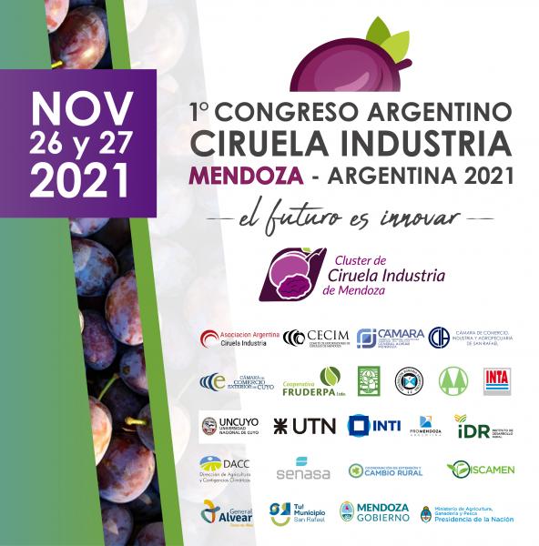 #GestiónAgrícola #Mendoza 
¡Atención! A la 2da jornada del Congreso Internacional de Ciruela Industria también pueden seguirla en vivo ingresando en bit.ly/3nWgSdn ¡No se queden afuera!