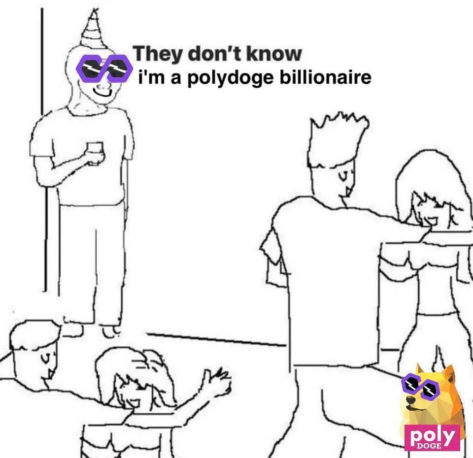 cryptoJungle77's tweet image. @Polydoge  #100xgem :
🚀Instant transactions for fractions of a cent
🍃Environmentally friendly
💰Airdrops for holding #PolyDoge / #NFTs 
🔥No tax, burn or ponzi-nomics / Fair launch token
🧑‍🤝‍🧑Community-owned #DAO 
🛡️Rug-proof, liquidity tokens burned
🐕Meme coin powered by Polygon