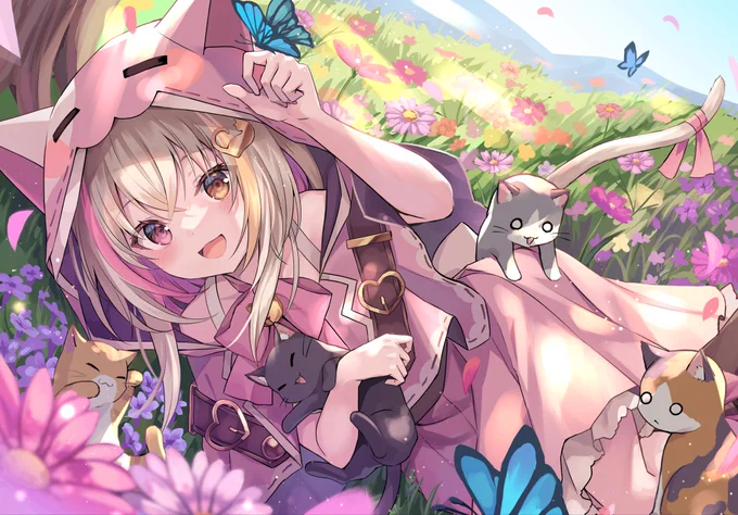 🐈🌷🦋 