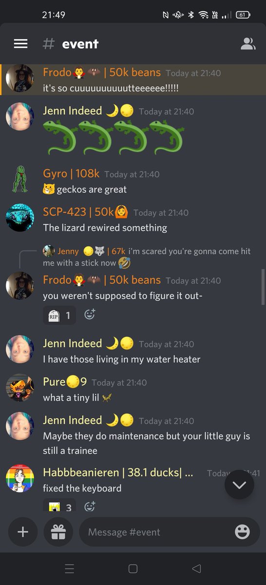 HBSalts's tweet photo. A story in 4 parts #lizardgate https://t.co/MVUTvI50VS