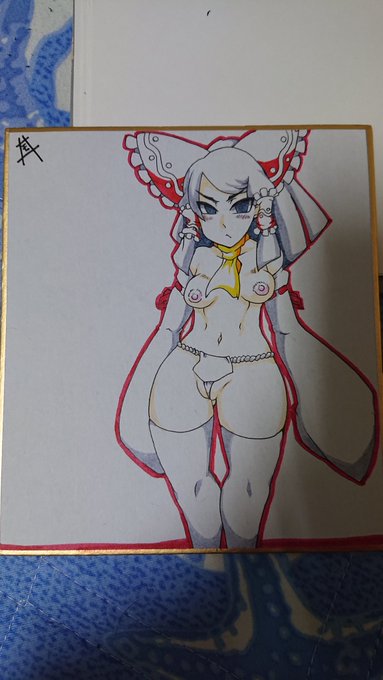 色紙が余ってたのでもう一枚 