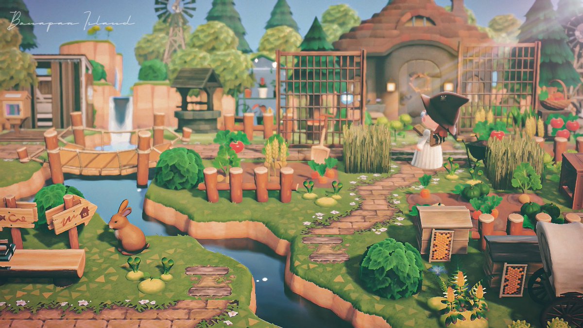 Bonapal Island My House 魔女の家庭菜園 本持てるの嬉しい あつ森 あつまれどうぶつの森 Acnh Animalcrossing Animalcrossingnewhorizons ツイレポ