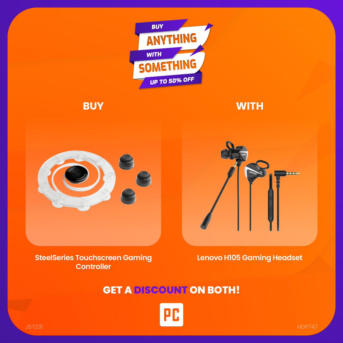 pcMaldives's tweet photo. Buy Anything With Something!
Check out some of the products you can purchase together to get a discount!
#BuySomethingWithAnything #promotion #sale #shopping #pcmv #pcmaldives #personalcomputersmv #yearendsale https://t.co/iBogVnDJPF