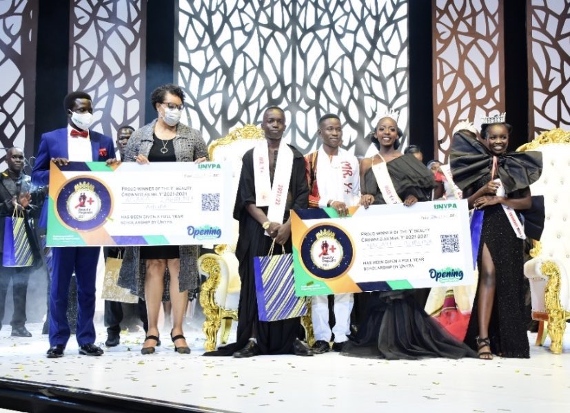 ZaharahManyeshi's tweet photo. The two didnt only win crowns and sashes but also scholarships and packages containing a lot of things which will help them in their different advocacy initiatives.
#YPlusPageant21 
#OpeningOpportunities https://t.co/8mu797E0Fq