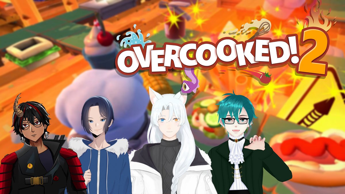 tonight, we shall see if @KoizumiSenCh @Execell1 @Cloudypenguin_ and me can bring out our inner gordon ramsay in overcooked 2 collab!

10PM GMT+8 | 11PM JST

https://t.co/jPT5P2AuKK
https://t.co/jPT5P2AuKK
https://t.co/jPT5P2AuKK

#Vtuber #ENVtuber #VTuberEN #VtuberUprising https://t.co/wGGb59PTJO