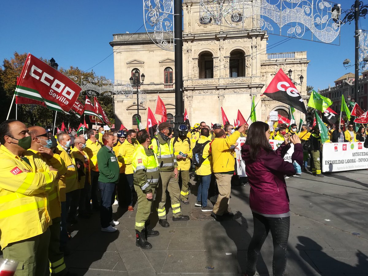 Arrancamos! Antigüedad, estabilidad, Infoca 100% todo el año <a href="/ccooandalucia/">CCOO de Andalucía</a>