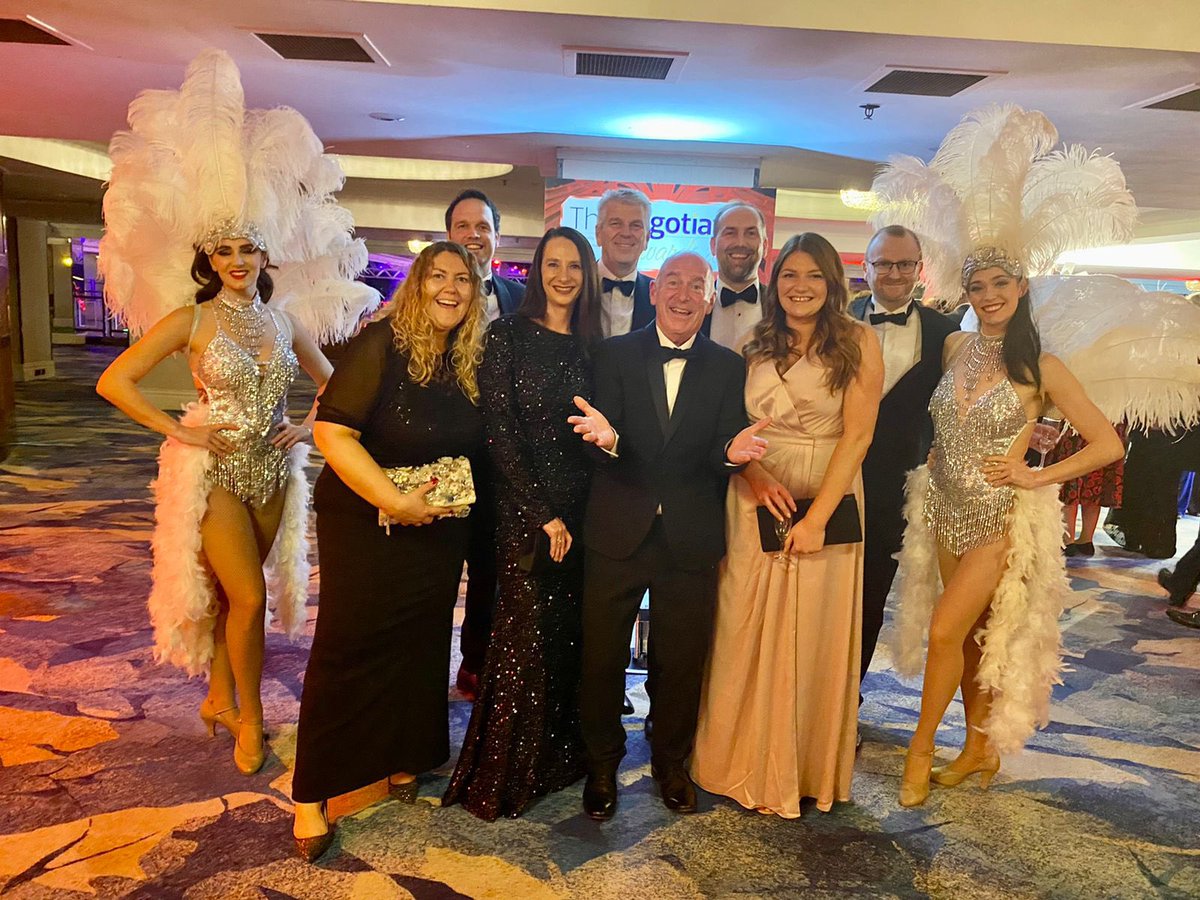 Superb evening at athe Negotiator Awards where we won Best Large Estate Agent in the UK for a 4th year in a row! Amazing teamwork!