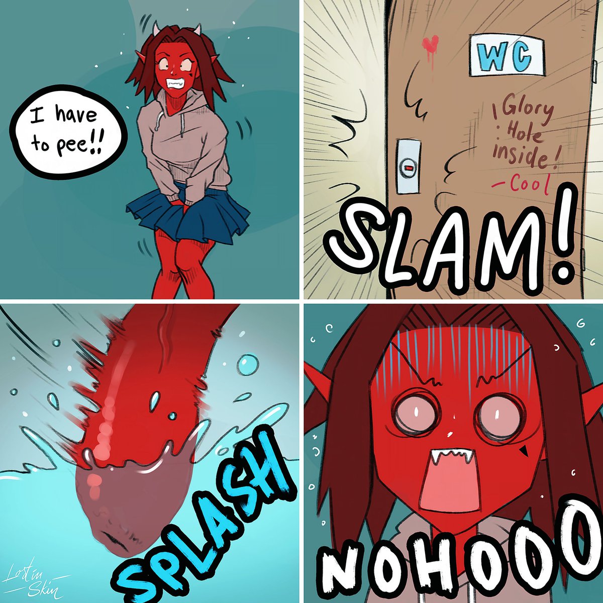 dorndraws's tweet photo. Big D problems part 2 π
_
#art #artist #artwork #comic #webtoon #panels #lewd #lewdpics #lewdart #lewdartist #lewdcomic #nsfwcomic #nsfw #nsfwart #nsfwartist #nsfwcontent #succubus #bigcock #bigdick #transgirl #ts #tgirl #hentai #hentaigirl #hentaiporn #xxxpics #xxx #xxxcartoon https://t.co/PIIBEV4qGt