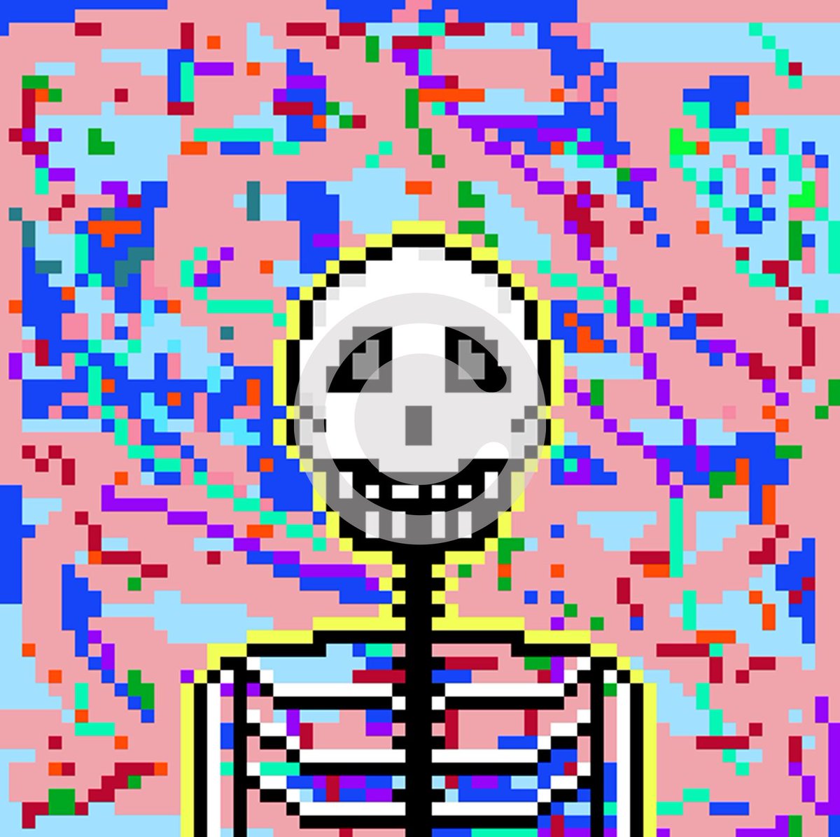CurateBot's tweet photo. PIXSKEL GANG #0004 bought for 10 $XCUR by Curator3Dnft☑ from CrptUnicorn. https://t.co/DALwYYvGn1 https://t.co/yML4CVdCjq
