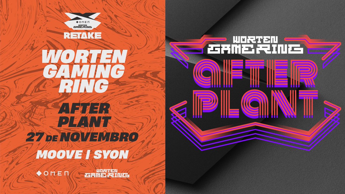 Está na hora de iniciar a 3ª Temporada do Circuito <a href="/OMENbyHP/">OMEN</a> <a href="/WortenGameRing_/">Worten Game Ring</a>  !😄
Neste #AfterPlant vamos ter o nosso <a href="/m0oVe/">Moove</a> e o <a href="/SYON_CSGO/">Diogo Oliveira</a> à conversa com o <a href="/D10S_Official/">D10S</a>, <a href="/w0rmscsgo/">Joao Cerdeira</a>, <a href="/didjeycs/">Miguel Rodrigues</a> e <a href="/TheRA1DER/">TheRA1DER</a> 🤩
Não vão querer perder esta conversa!🤭

📺hyped.at/live