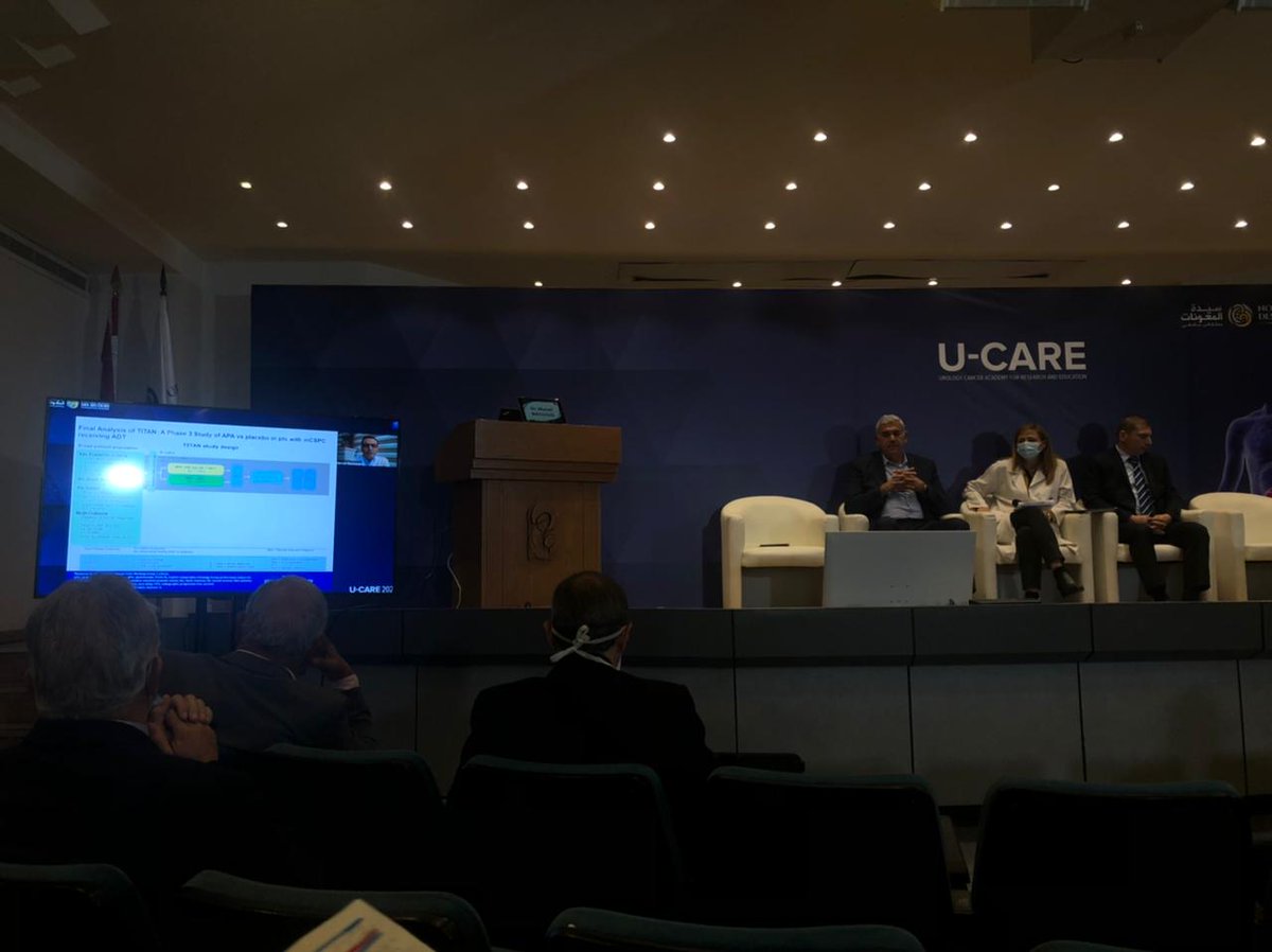 ndsuro's tweet photo. #UCARE2021 : Dr. @MarcelMassoud07 discussing #Erleada in the management of metastatic hormone sensitive prostate https://t.co/2omYutWXTA