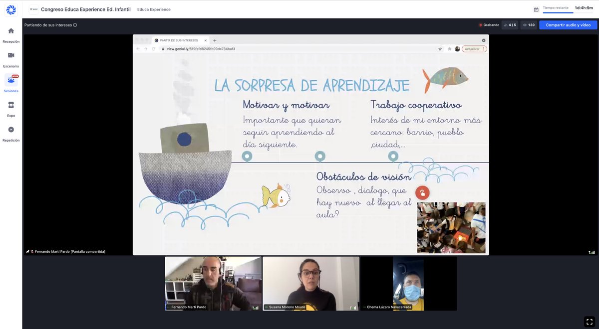 edpuzzle_es's tweet photo. Un lujazo el taller final en @EducaExperience “Partiendo de sus intereses” con @lepetitpan @fernando_marti7 @SusanaMoure
#EducaExperience https://t.co/mqDxQ6Cx3c