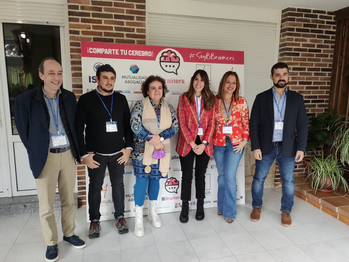 bbrainers's tweet photo. Éxito de la primera mesa de debate sobre JUSTICIA en la III Edición de #bbrainers 

Gracias a todos: @pedro_delrosal @alfonsopmedina @LuisamarGG @natalia_velilla @chemadepablo https://t.co/p5ZN2cgps1