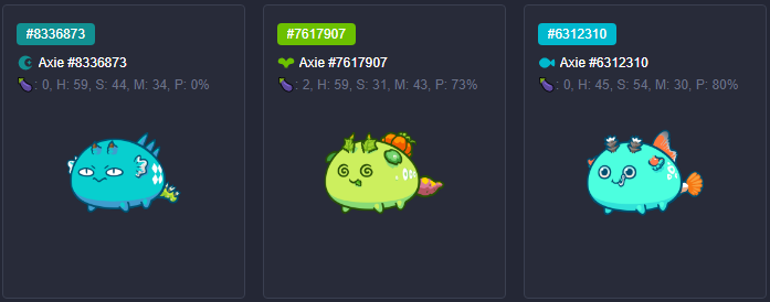 d11_p2e's tweet photo. AXIE INFINITY SCHOLARSHIP APPLICATION:

https://t.co/xukz61t46J

What MMR can you reach with this team?

#AxieInfinity #AxieInfinityScholar #scholarshipaxie
#AxieScholarships #AxieScholar #AxieScholars #axieinfinityscholarship
@AxieInfinity https://t.co/lODTtQU71H
