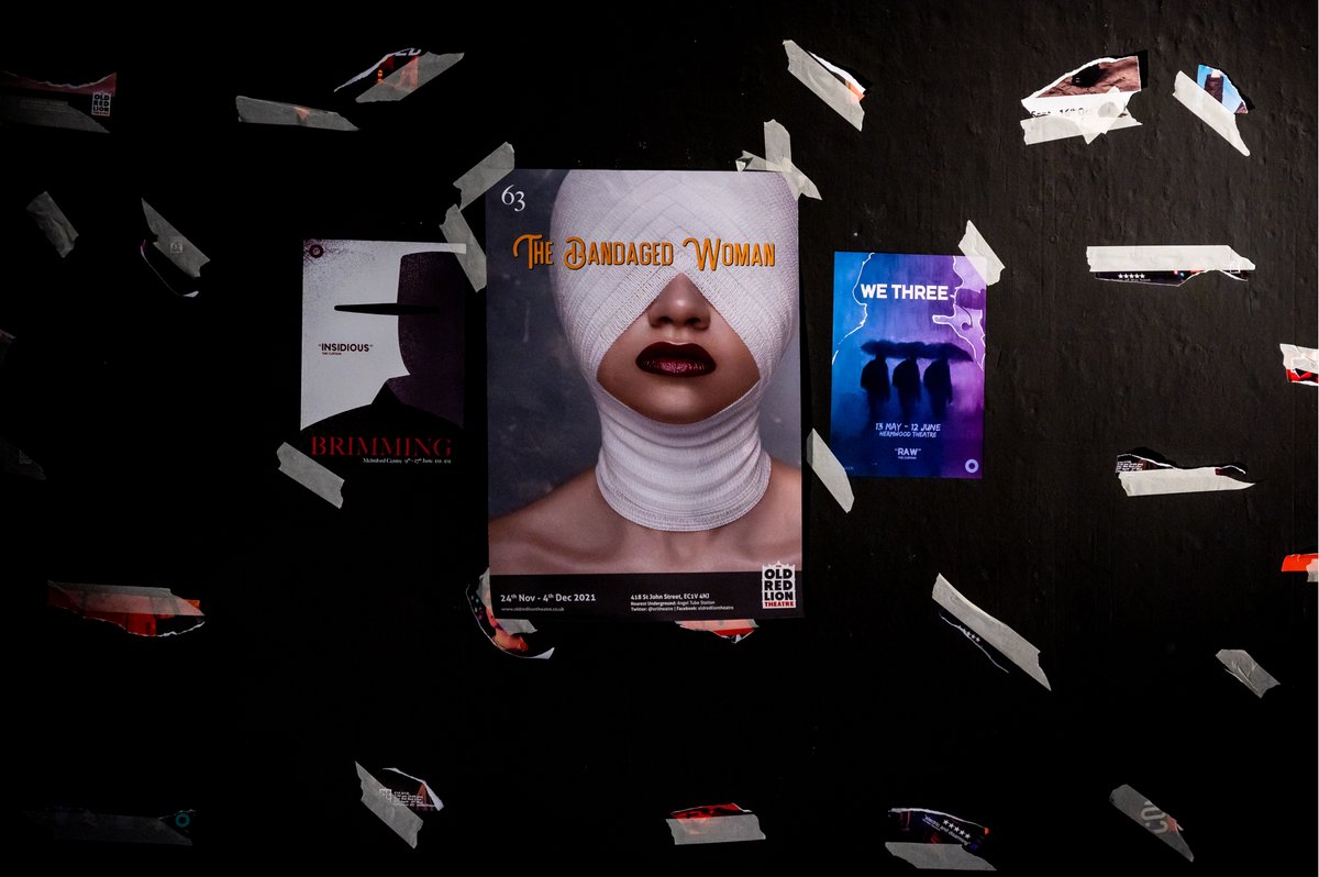 What a fantastic audience last night! Come
and see The Bandaged Woman - on until the 4th
December!

📸<a href="/CFlintphoto/">Charlie Flint Photography</a> <a href="/ORLTheatre/">Old Red Lion Pub & Playhouse</a>