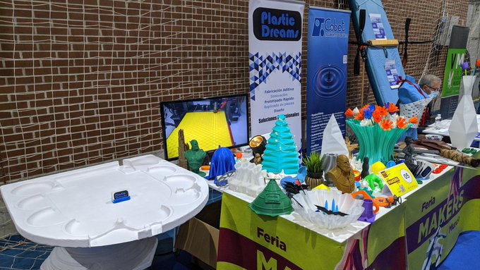 Nuestro amigo Jose de <a href="/Plastic__Dreams/">Plastic Dreams</a> no falla a su cita con la #FeriaMakersMurcia mostrando sus capacidades creativas y de impresion 3D <a href="/AytAlcantarilla/">Ayuntamiento de Alcantarilla</a> 
<a href="/CeeiMurcia/">CEEI Murcia</a> <a href="/COITIRM/">Ingenieros Técnicos Industriales Murcia - COITIRM</a>