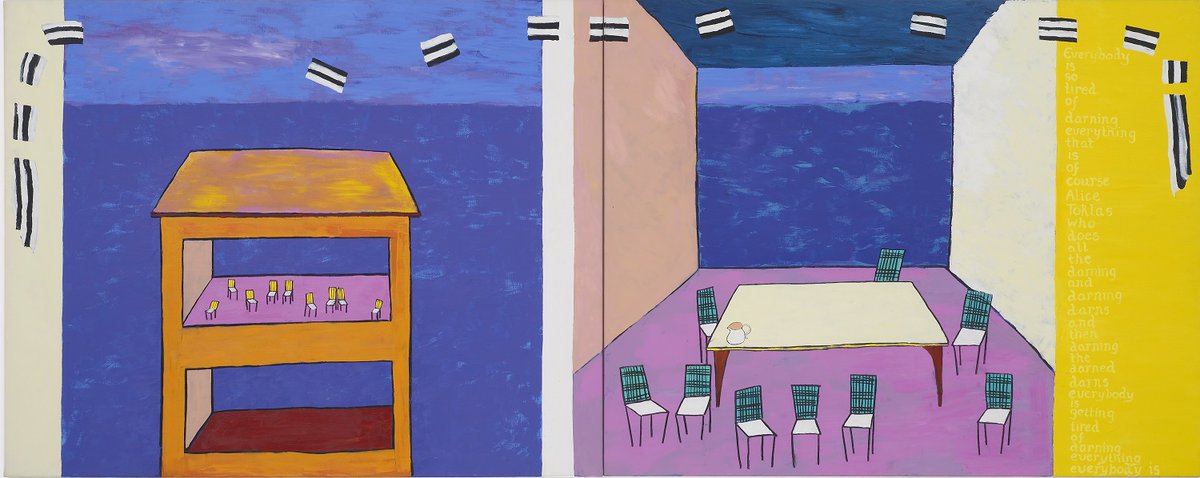 Lubaina Himid’s powerful &amp; poetic exhibition is open until July 2022 at Tate Modern. Members - fall into Himid's theatrical paintings again and again, free. 💙 Book your tickets today: bit.ly/3CVByXd