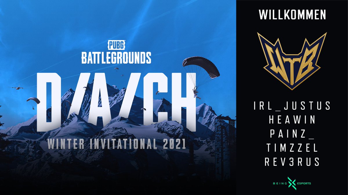 📣  Nicht alleine sondern mit allen Jungs gemeinsam ist das Motto dieser Bande!

Wir begrüßen "With The Boys" in Mitten des <a href="/PUBG_DE/">PUBG: BATTLEGROUNDS Deutschland 🇩🇪</a> D/A/CH Winter Invitational 2021❄️

<a href="/Justus2036/">Justus</a> 
<a href="/HeawinPUBG/">Heawin</a> 
<a href="/_PaiinZ/">PaiinZ</a> 
<a href="/Timzzzel/">Timzzel</a> 
<a href="/Rev3rus/">Rev3rus</a> 

🙌  Auf zum nächsten Push!