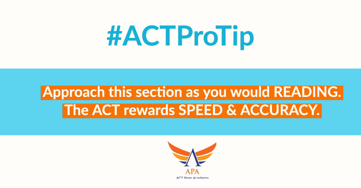 #ACTProTip SCIENCE:  Approach this section as you would READING. The ACT rewards SPEED &amp; ACCURACY.  #ACTPrep

#actprep #satprep #testprep #tutoring #sat #act #education #collegeprep #highschool #acttestprep #mathtutor