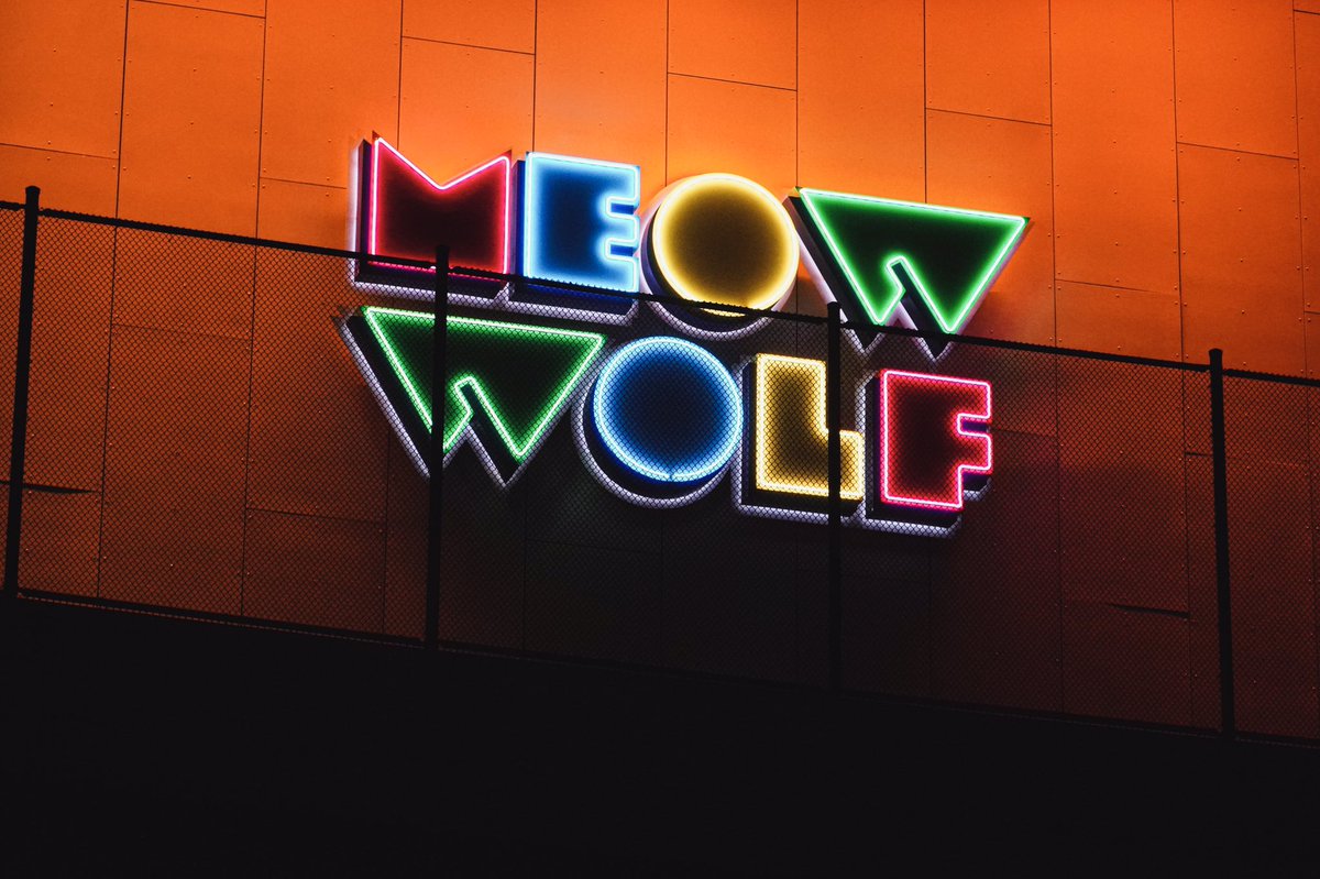 HypedLocally's tweet photo. @MeowWolf our team had an awesome experience! Thank you for being generous hosts! #meowwolf #locallyhyped #hypedmovement #denver https://t.co/8aLeDEQPsH